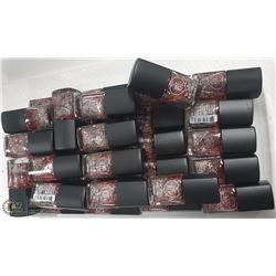 BOX OF 32 SPARKLE NAIL POLISH