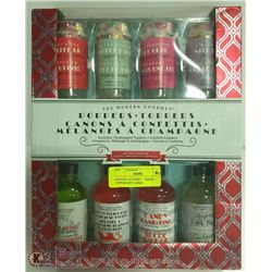 MODERN GOURMET POPPERS + TOPPERS 8PCS 440ML