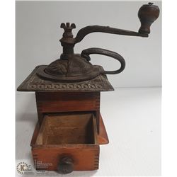 ANTIQUE COFFEE GRINDER
