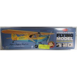NEW BALSA WOOD PIPER AIRPLANE MODEL