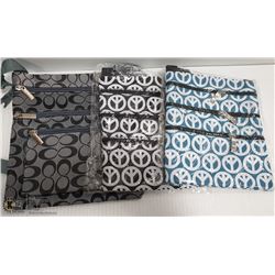 LOT OF 3 NEW CROSSBODY PURSES