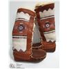 Image 1 : CROW HIGH TOP POLYCHROME MINERAL DYE MOCCASINS