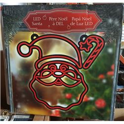 LARGE LED SANTA PLUG IN INDOOR / OUTDOOR DISPLAY
