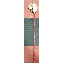 VINTAGE HORSE HEAD STICK