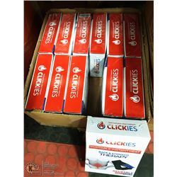 NEW CASE OF CLICKIES REUSABLE BACK HEAT PAD KITS