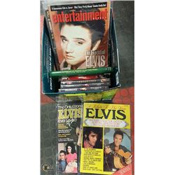 LARGE LOT OF VINTAGE ELVIS MAGAZINES
