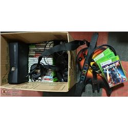 XBOX 360 W/ 26 GAMES & ACCESSORIES
