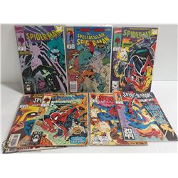 LOT OF 10 SPIDERMAN COLLECTOR COMICS