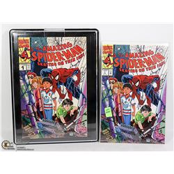 SPIDERMAN #1 ON THIN ICE IN CASE WITH US REPRINT