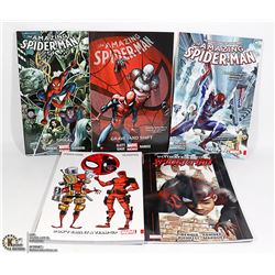 NEW SPIDER-MAN GRAPHIC NOVELS X5