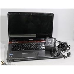QOSMIO LAPTOP W/ CHARGER *AS IS*