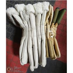 LOT OF 5 PAIRS OF WINTER MITTS