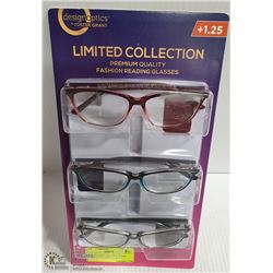 NEW SEALED LDS FOST. GRANT READING GLASSES +1.25
