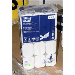 PACKAGE WITH 12 PACKS OF TORK CONTINUOUS TOWEL