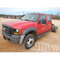 2007 FORD F450 Cab and Chassis Truck
