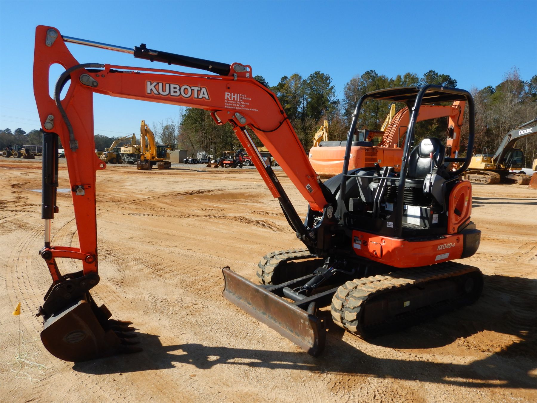 2018 KUBOTA KX0404 Excavator Mini