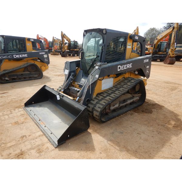 2015 JOHN DEERE 333E Skid Steer Loader - Crawler