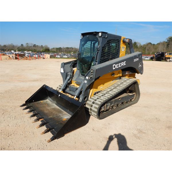 2018 JOHN DEERE 333G Skid Steer Loader - Crawler