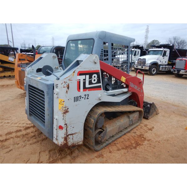 2017 TAKEUCHI TL8W Skid Steer Loader - Crawler - J.M. Wood Auction