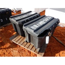 (2) STORAGE TOTES