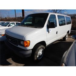 2007 FORD E350 Passenger Van