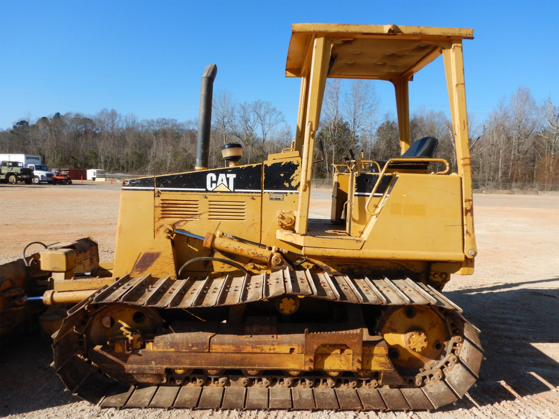 Dozer 3 1994 CAT D3C LGP SERIES III Dozer / Crawler Tractor - J.M. Wood Auction ...