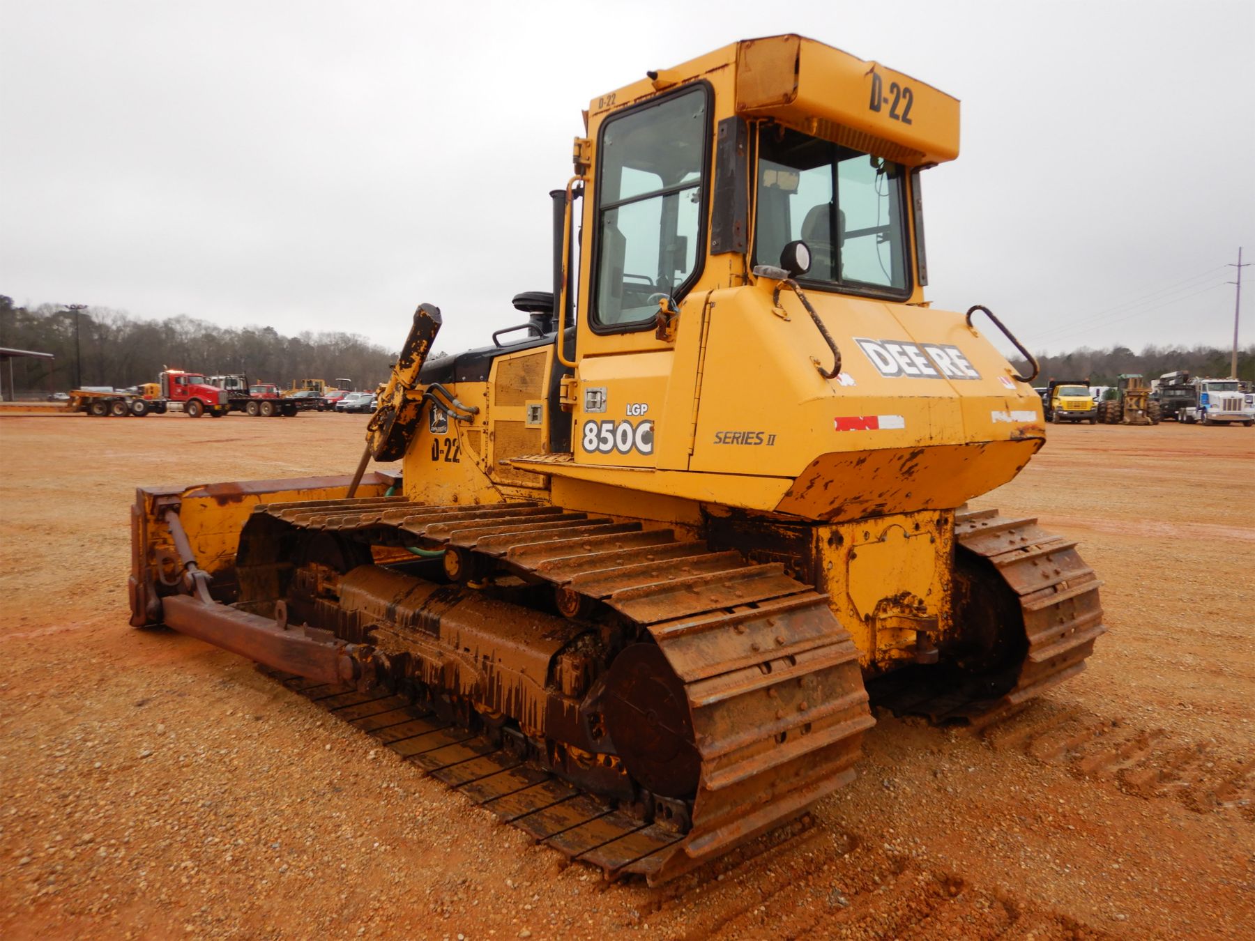 2000 JOHN DEERE 850C LGP Series II Dozer Crawler Tractor 2000-john-deere-850c-lgp-series-ii-dozer-crawler-tractor