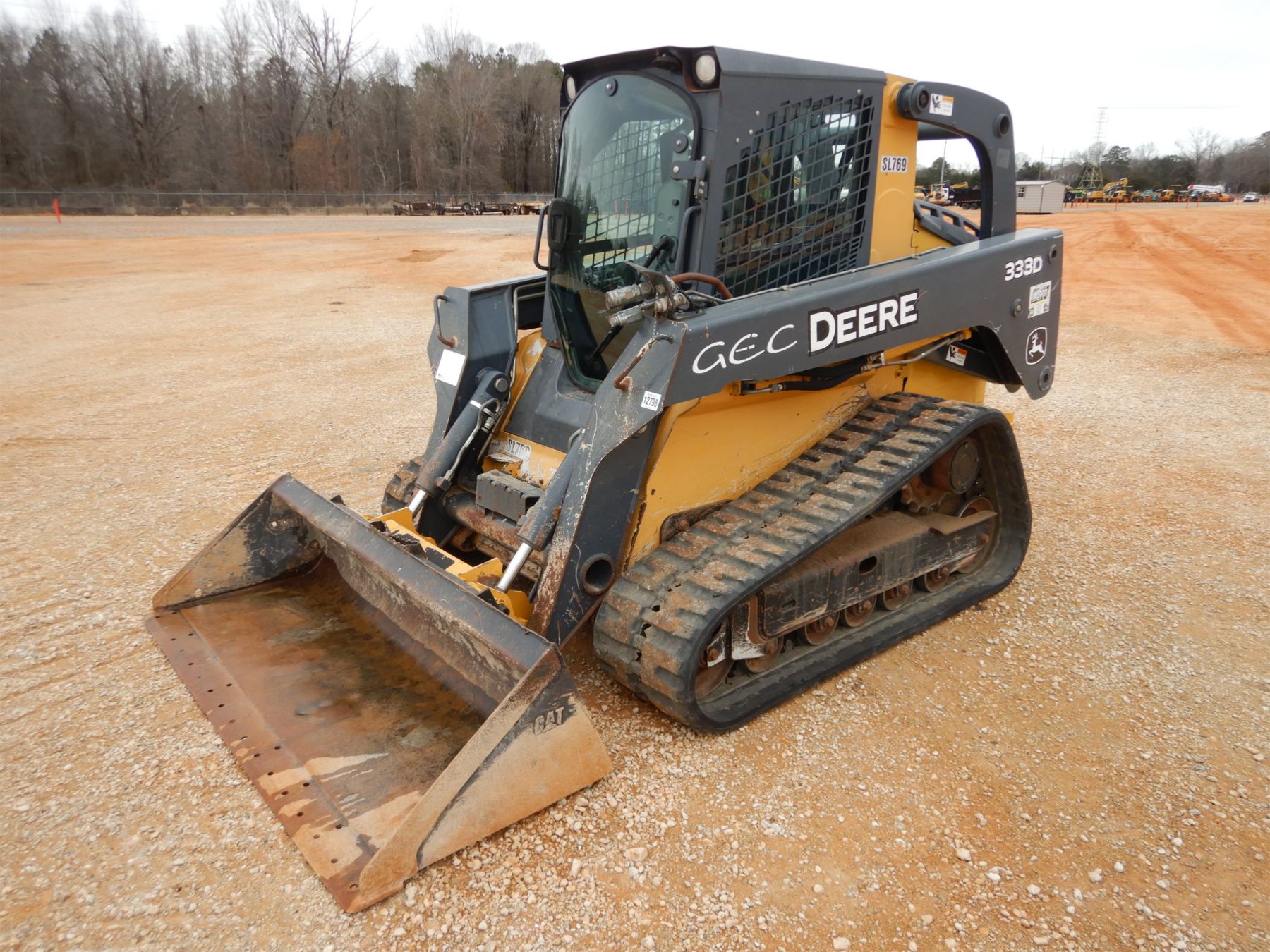 2011 JOHN DEERE 333D Skid Steer Loader - Crawler