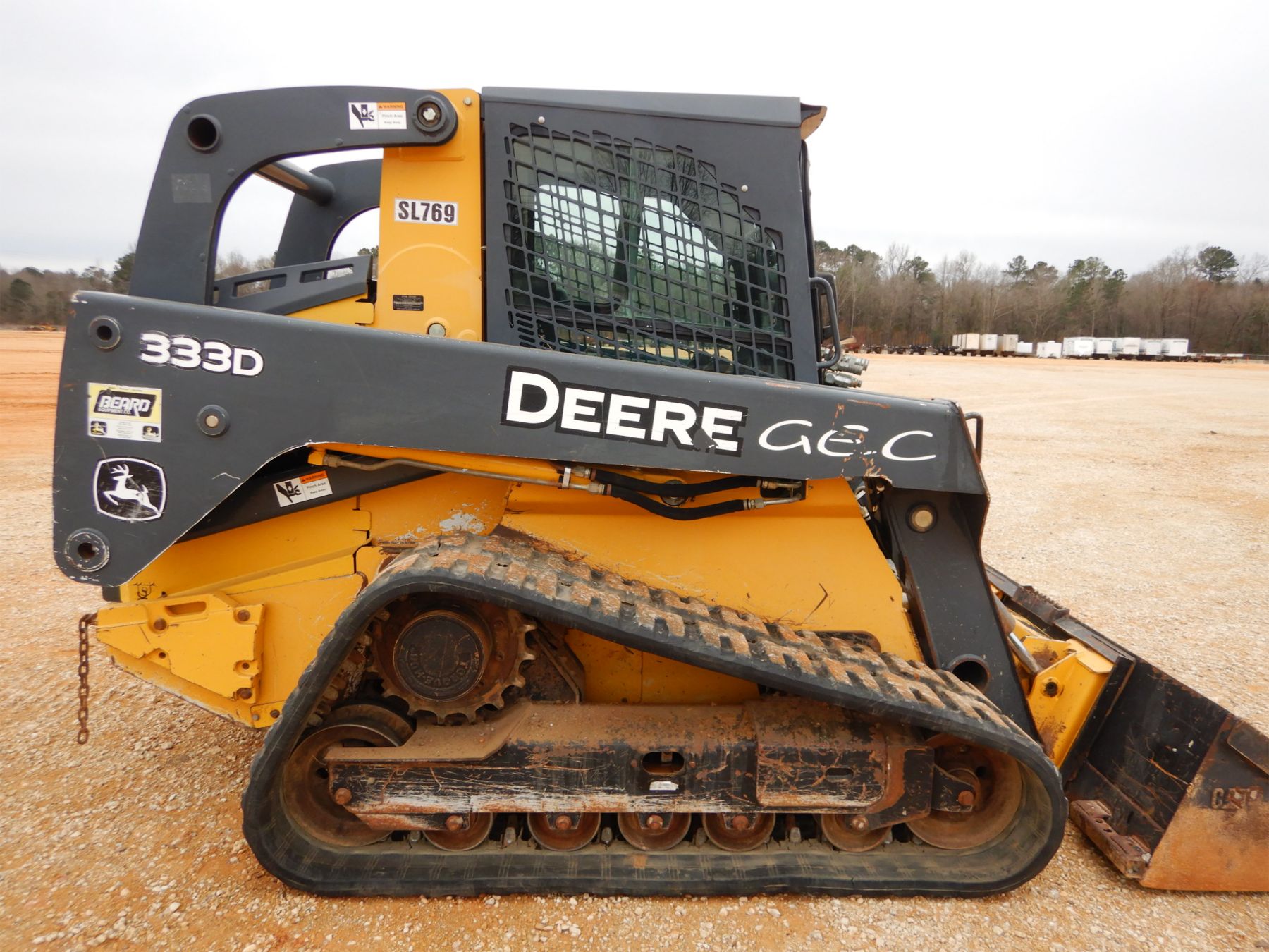 2011 JOHN DEERE 333D Skid Steer Loader - Crawler
