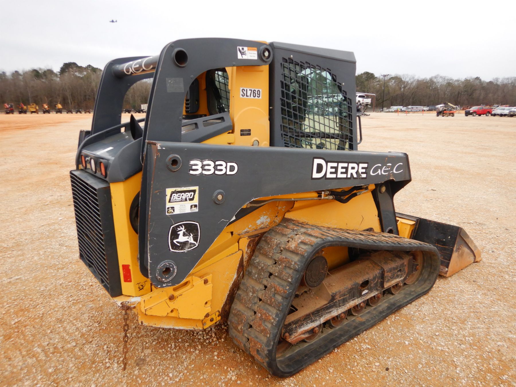 2011 JOHN DEERE 333D Skid Steer Loader - Crawler