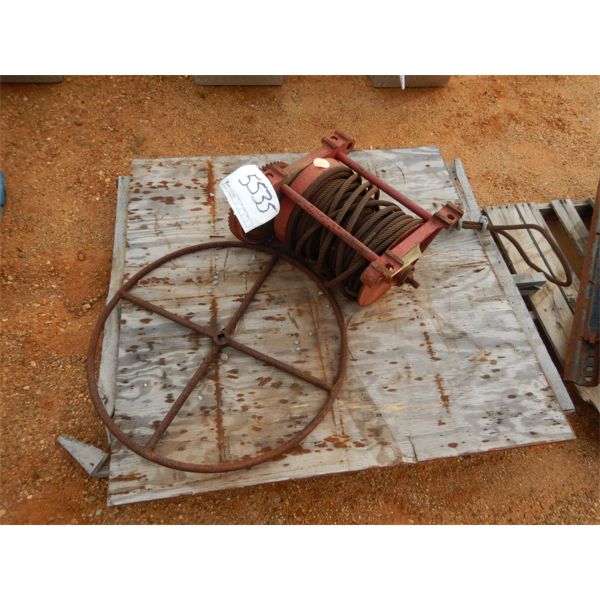 PTO driven winch