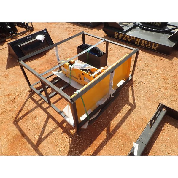 Hyd breaker for skid steer loader 