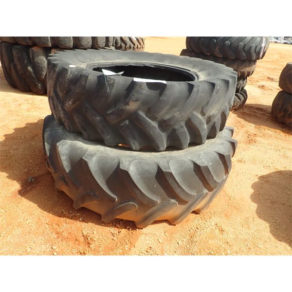(2) 18.4x34 Armstrong tires