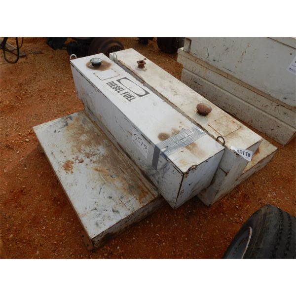 (2) 100 gallon fuel tanks