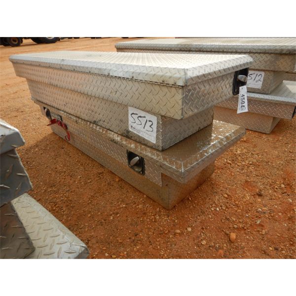 (2) 71" aluminum tool box