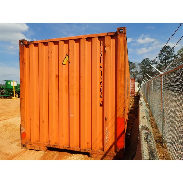 40' steel shipping container