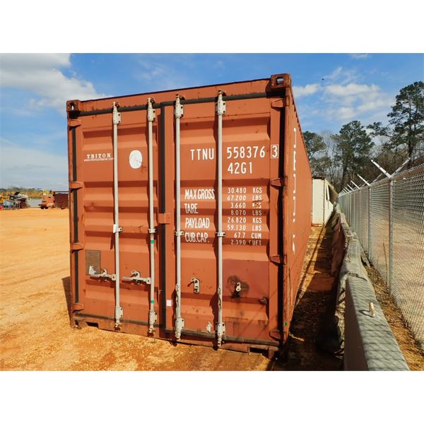 40' steel shipping container 