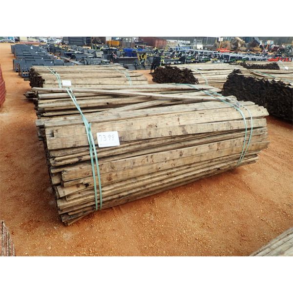 (1) bundle of 1x4x8 reclaimed kill dry southern yellow pine