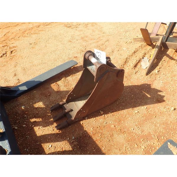 10" backhoe bucket attachment