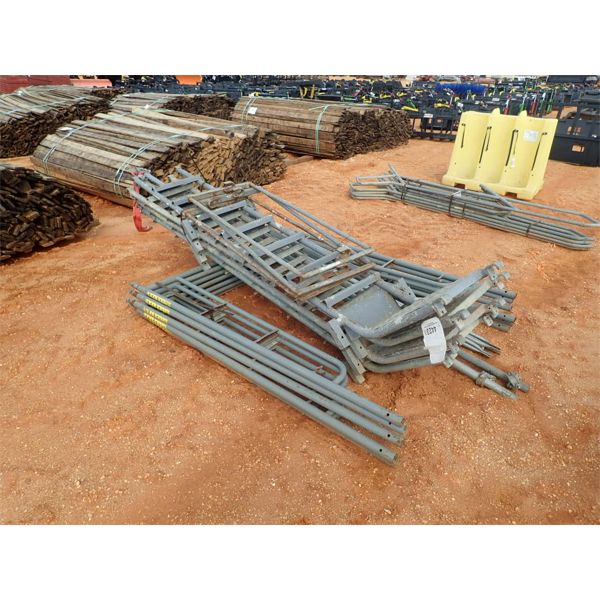 (1) bundle galvanize ladder & scaffolds