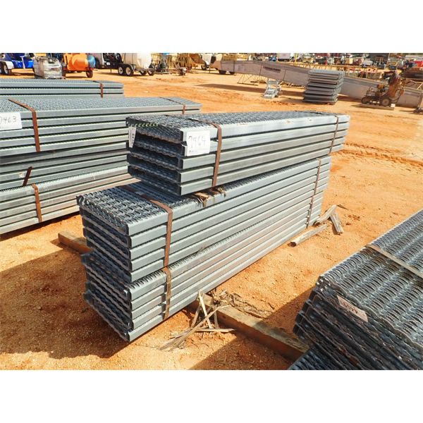 (3) bundle 8' long galvanized catwalk