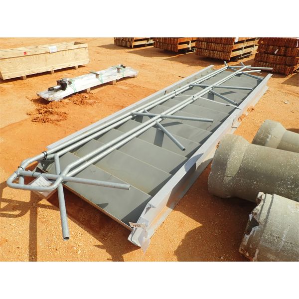 15' metal staircase w/hand rails