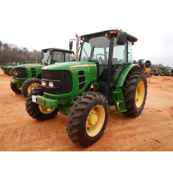 2011 JOHN DEERE 6100D Farm Tractor