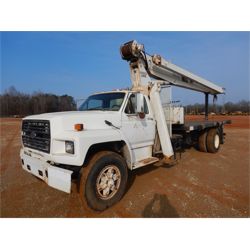 1991 FORD F800 Boom / Crane Truck