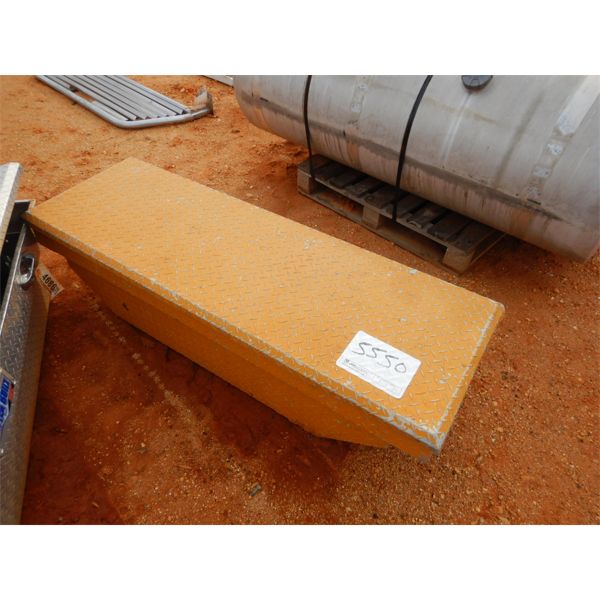 Aluminum above bed tool box