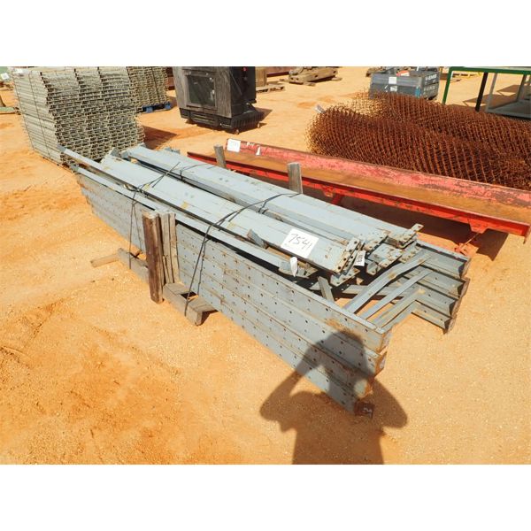 (1) bundle pallet stacking racks