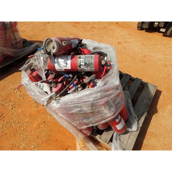 (1) pallet fire extinguishers