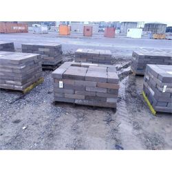 2 pallets of concrete pavers approx. 25 per pallet