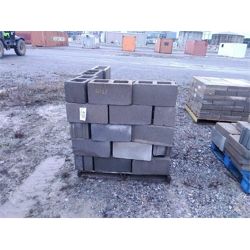 2 pallets of concrete pavers approx. 25 per pallet