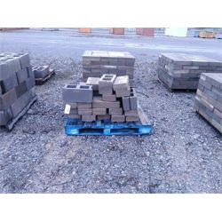 2 pallets of concrete pavers approx. 25 per pallet